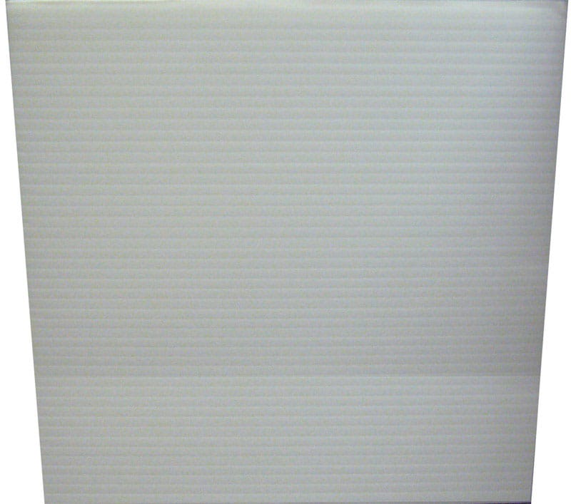 Plaskolite 1TW2448A Single Corrugated Plastic Sheet 24 in. W X 48 in. L X .157 in.