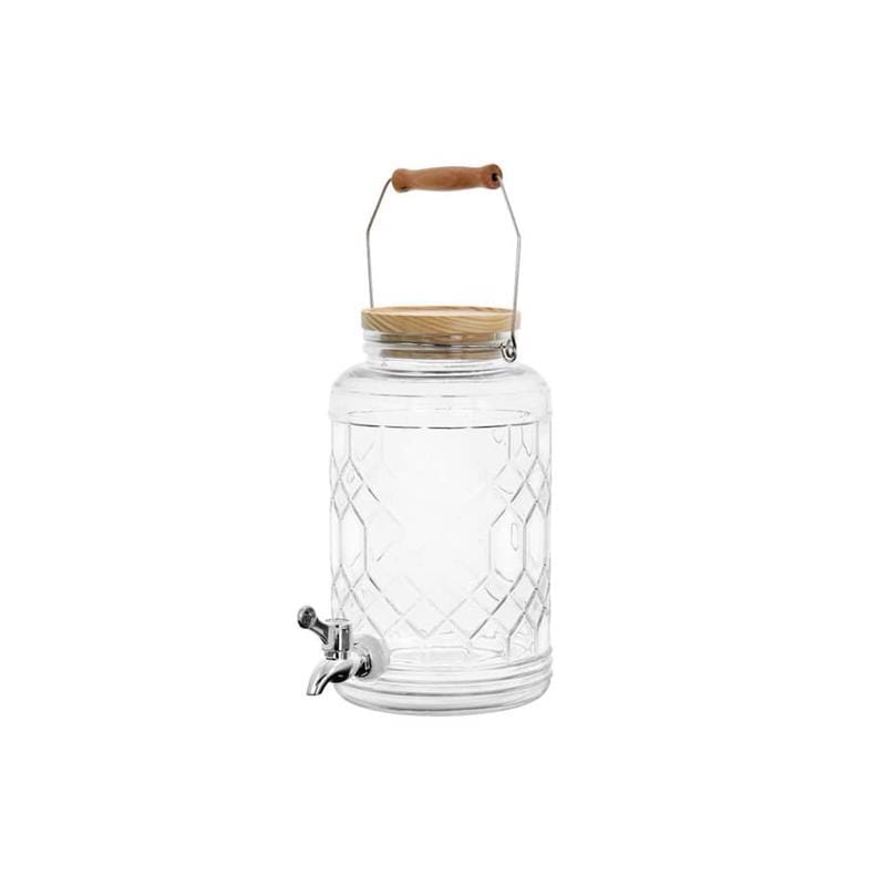 Gibson 129396.01 0.95 gal Clear Beverage Dispenser Glass