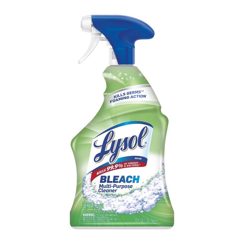Lysol 1920078914 Sparkling Lemon & Sunflower Essence Scent Multi-Purpose Cleaner Liquid 32 oz