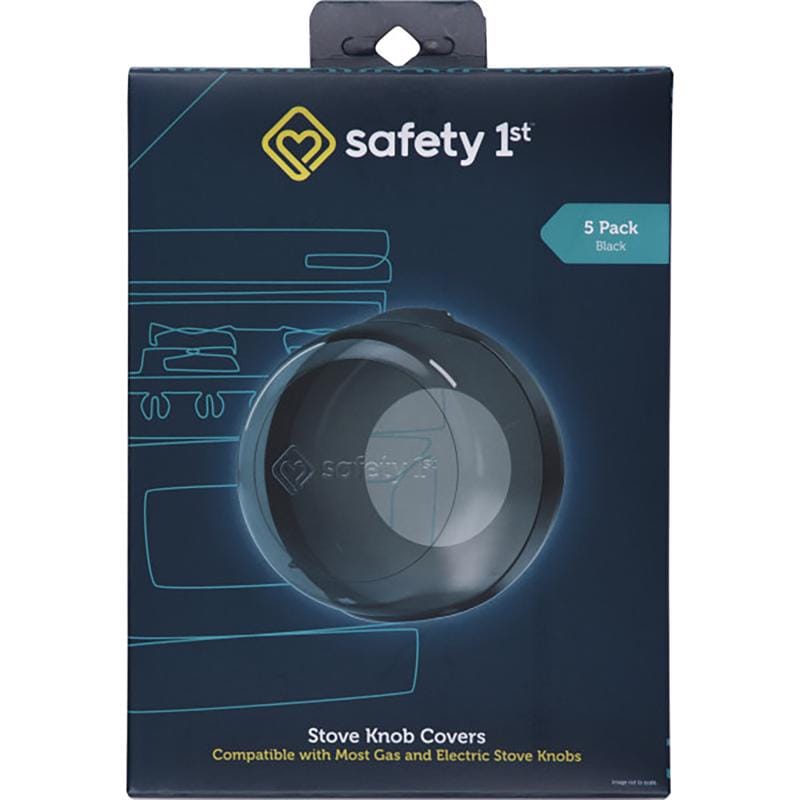 Safety 1ST HS147 Black Plastic Oven Door Lock 5 pk