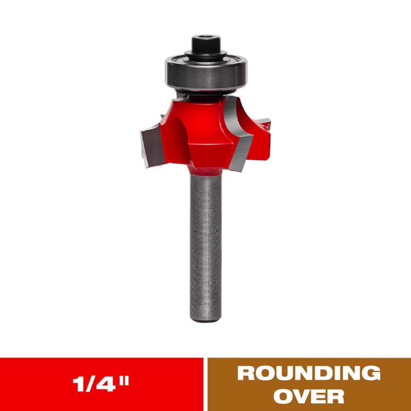Diablo DR34110 1-1/8 in. D X 1/4 in. X 2-3/16 in. L Carbide Round Over Bit