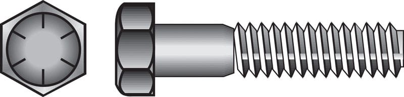 Hillman 220364 3/4 in. D X 1-1/2 in. L Heat Treated Steel Hex Head Cap Screw 20 pk