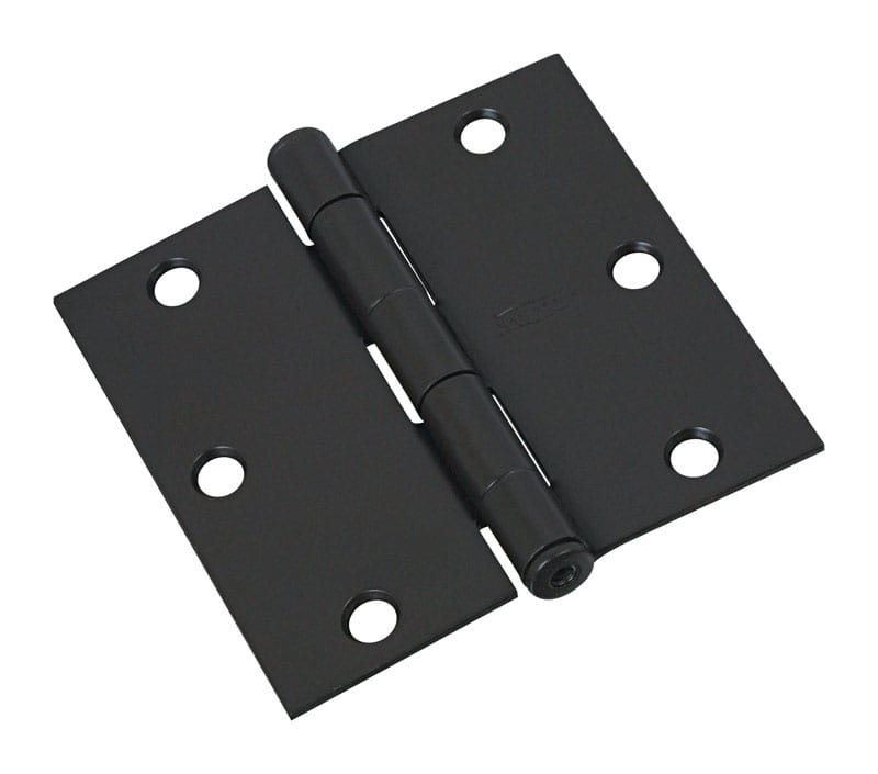 National Hardware N830-323 3-1/2 in. L Oil Rubbed Bronze Door Hinge 3 pk