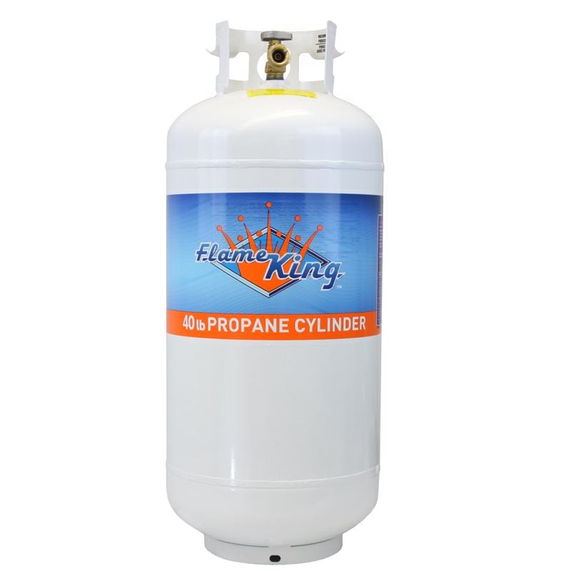 Flame King YSN401 40 lb Steel Empty LP Tank
