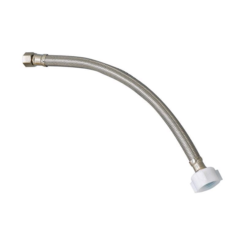 Plumb Pak PP23804 EZ 3/8 in. Compression in. X 7/8 in. D Ballcock 9 in. Stainless Steel Toilet Supply Line