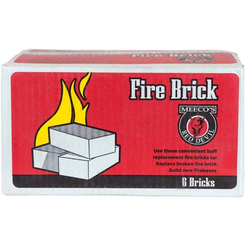 Meeco'S FBP6 RED DEVIL Natural Ceramic Fire Brick