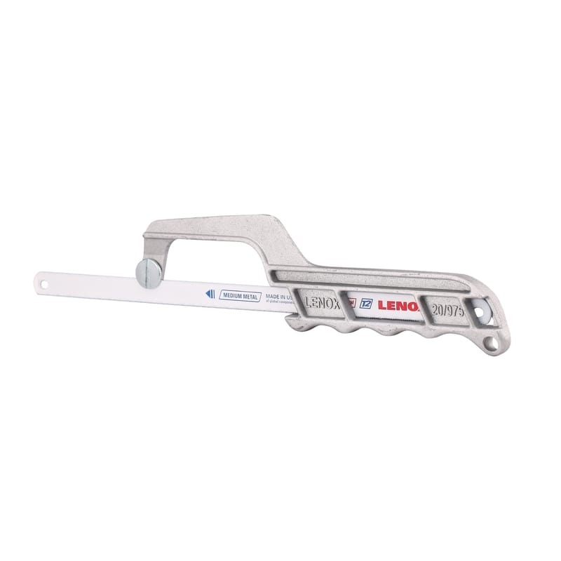 Lenox 20975975 Close Quarter 12 in. Bi-Metal Hacksaw White 1 pc