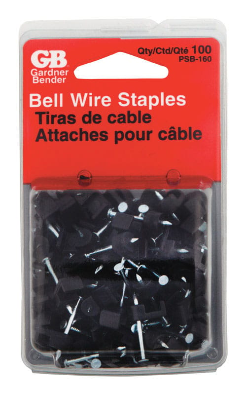 Gardner Bender PSB-160 3/16 in. W Polyethylene Insulated Wire Staple 100 pk