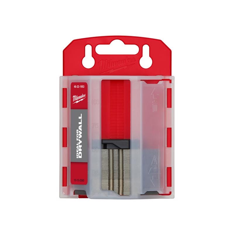 Milwaukee 48-22-1953 Micro Carbide Metal Utility Drywall Utility Blades 3 in. L 50 pc
