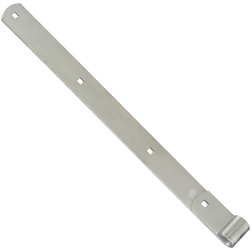 National Hardware N248-047 2 in. W X 24 in. L Zinc Plated Silver Steel Hinge Strap 1 pk