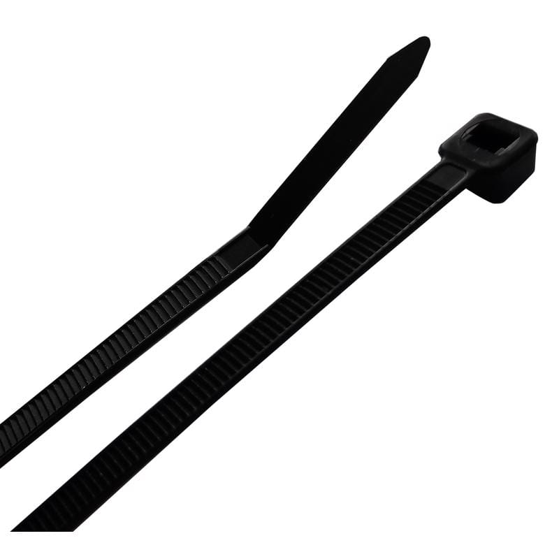Steel Grip M-100-4-UV40 4 in. L Black Cable Tie 40 pk