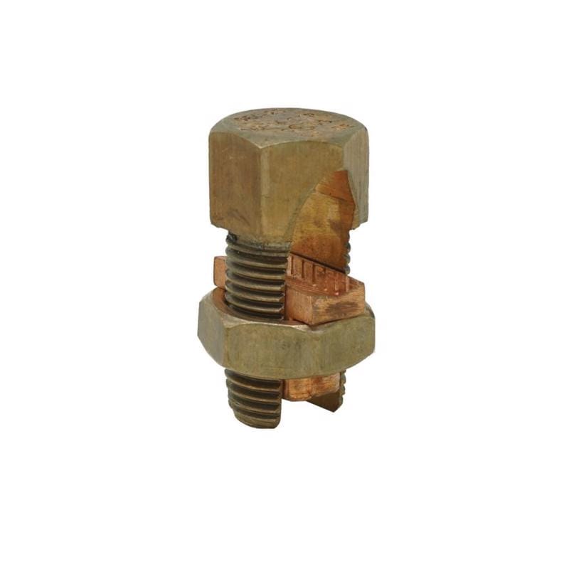 Southwire 65179840 1/0 - 4 AWG Stranded Split-Bolt Connector Copper 1 pk