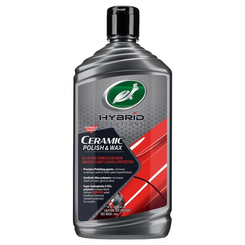 Turtle Wax 53412 Hybrid Solutions Ceramic Polish and Wax 14 oz