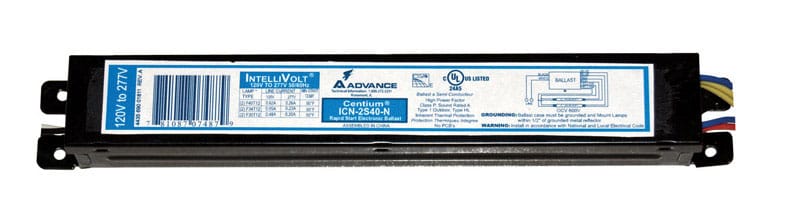 Philips 198697 Advance 34 W 120 V 2 lights Fluorescent Ballast For T12