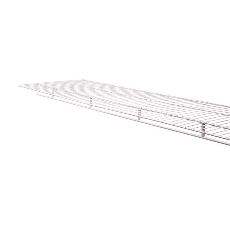 Rubbermaid 2162008 1.9 in. H X 12 in. W X 96 in. L Steel Linen Shelf