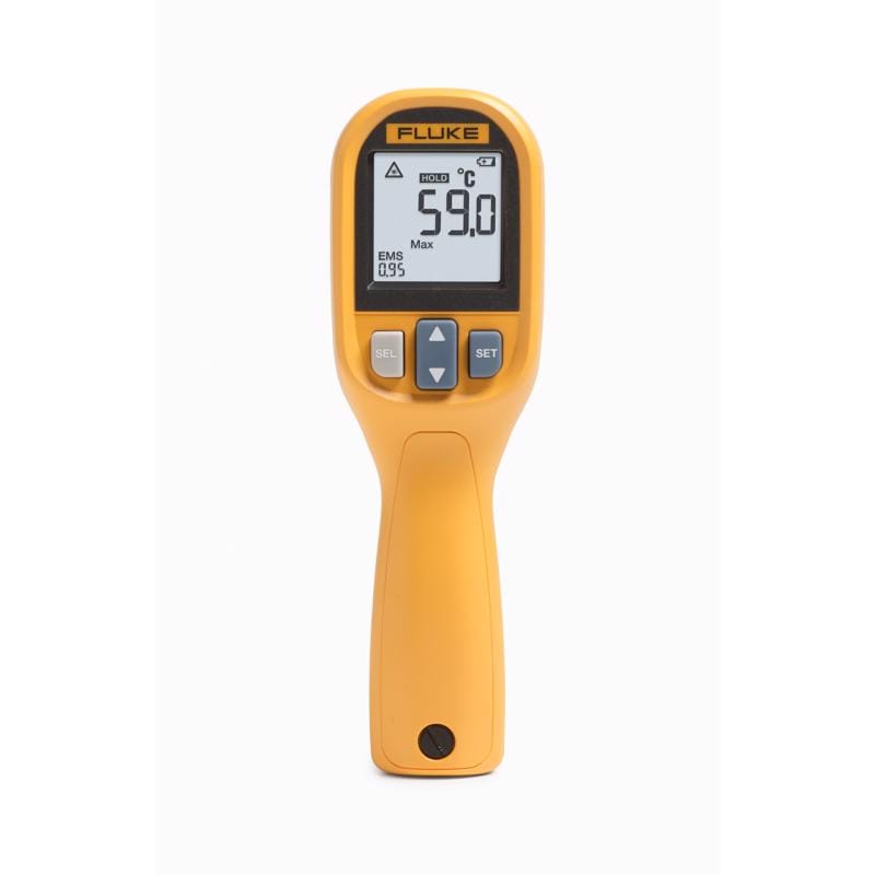 Fluke 4393777 662 deg Infrared Thermometer 6.14 in. L X 2 in. W Yellow