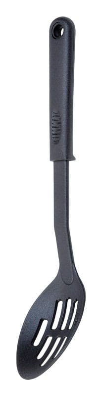 Fox Run 6193 Black Nylon Slotted Spoon