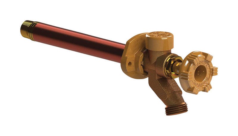 Woodford 17CP-12-MH 1/2 in. MIP in. Sweat Anti-Siphon Brass Freezeless Wall Faucet