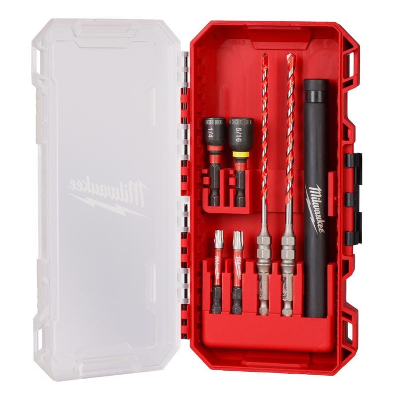 Milwaukee 48-20-9097 Hammer Drill Bit Set 7 Piece