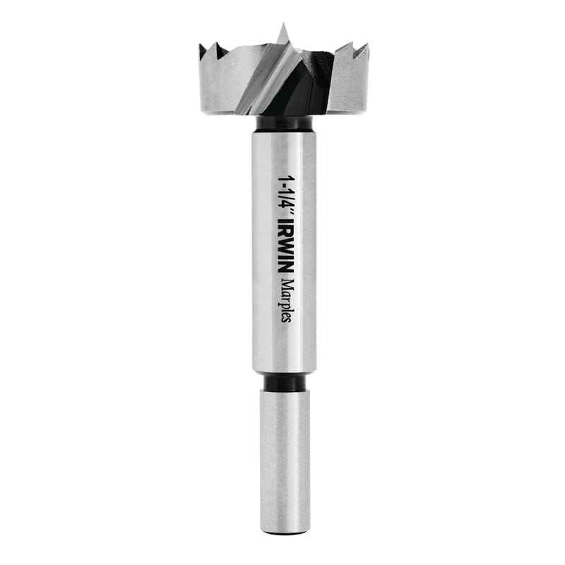 Irwin 1966932 Marples 1-1/4 in. X 4 in. L Carbon Steel Forstner Drill Bit Round Shank 1 pc