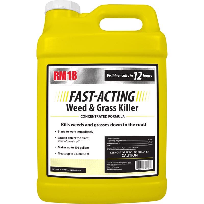 RM18 75437 Weed and Grass Herbicide Concentrate 2.5 gal