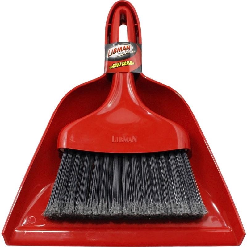 Libman 906 DUST PAN W/WHISK BROOM