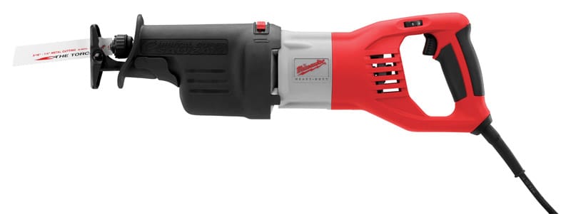 Milwaukee 6538-21 Super Sawzall 15 amps Corded Brushed Reciprocating Saw Tool Only