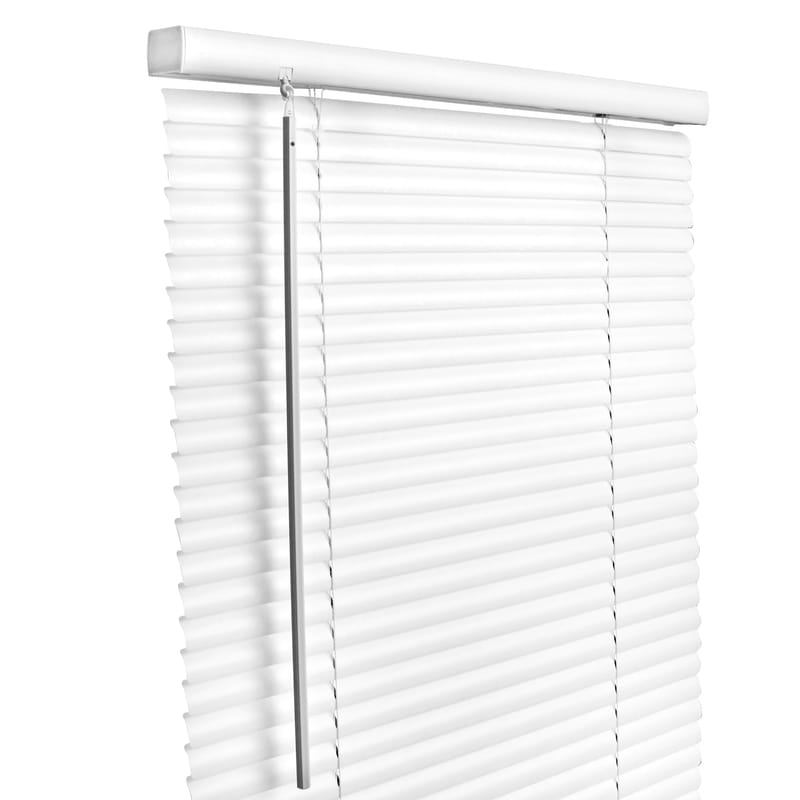 Living Accents MAX3964WH Vinyl 1 in. Blinds 39 in. W X 64 in. H White Cordless