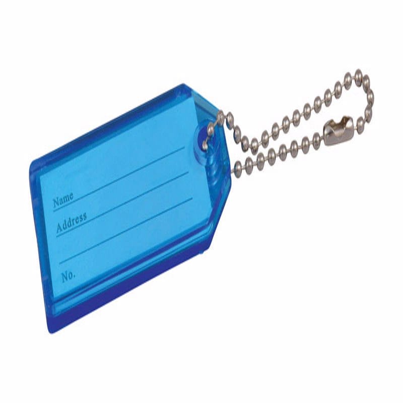 Hillman 701463 Plastic Assorted Key ID Tag with Chain