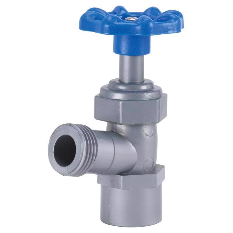 Homewerks VBDCELB4 3/4 in. X 3/4 in. FIP x MHT Celcon Boiler Drain Valve