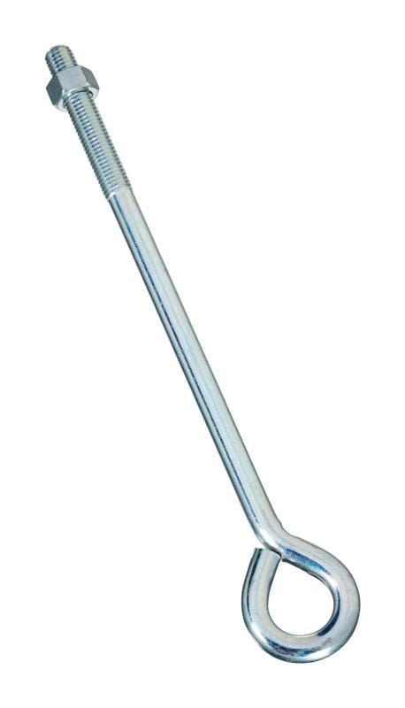 National Hardware N347-708 5/8 in. X 14 in. L Zinc-Plated Steel Eyebolt Nut Included