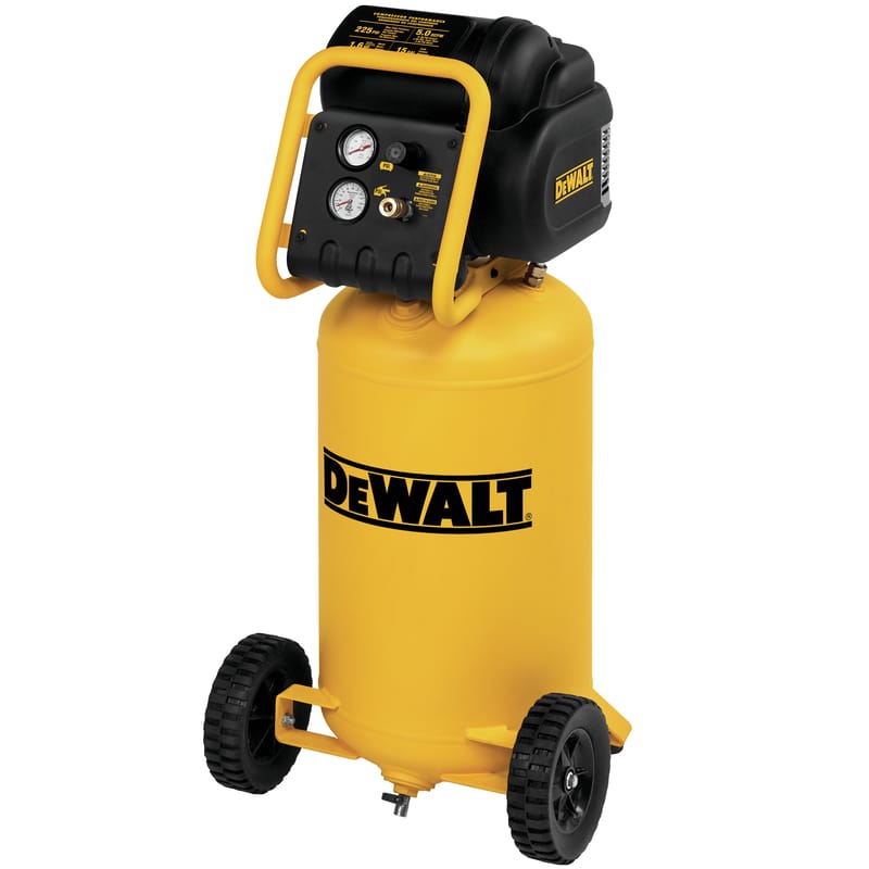 Dewalt D55168 15 gal Vertical Portable Air Compressor Tank 225 psi 1.6 HP