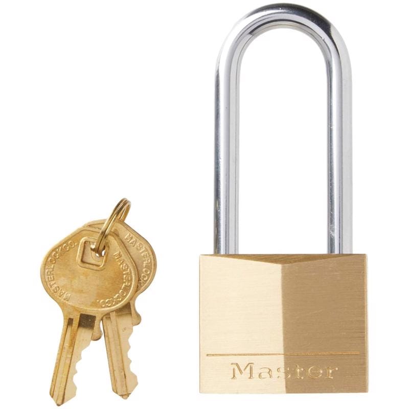 Master Lock 140DLH Padlock Brass 1-9/16"