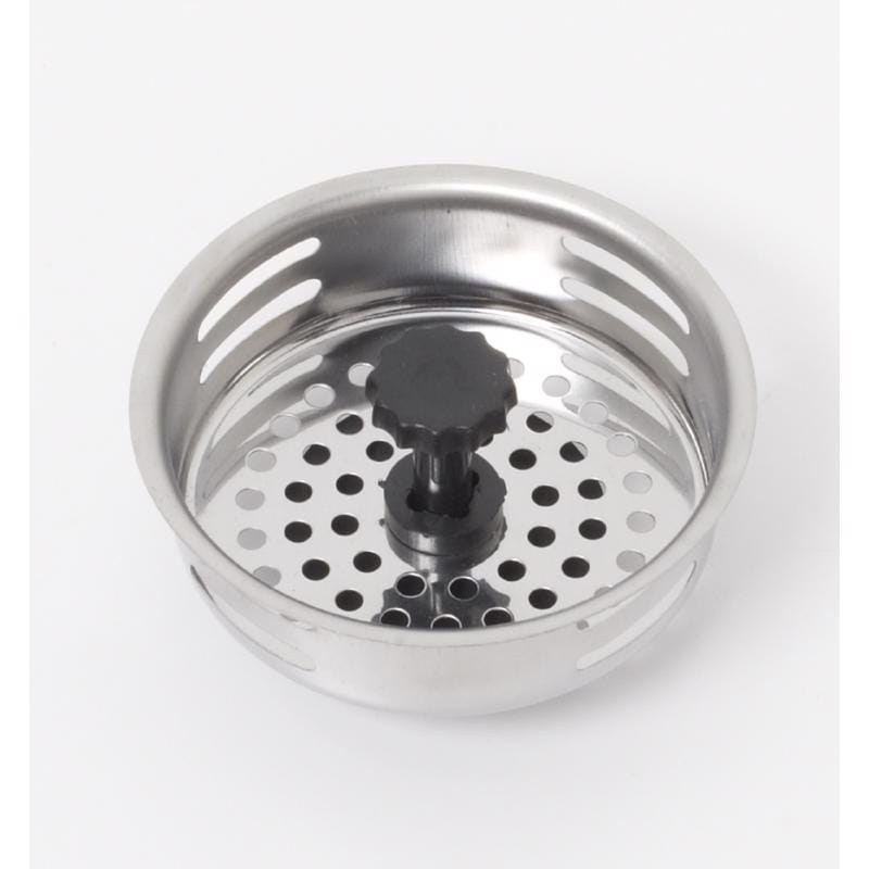 Farberware 5215798 Chrome Stainless Steel Kitchen Sink Strainer