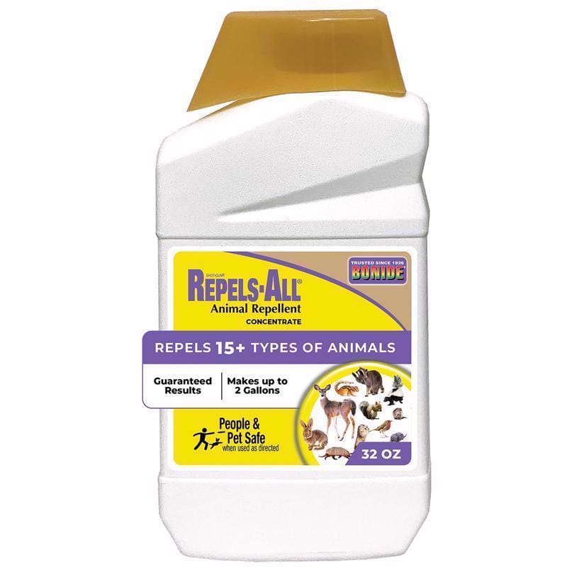 Bonide 2376 Repels-All Animal Repellent Concentrate For Most Animal Types 32 oz