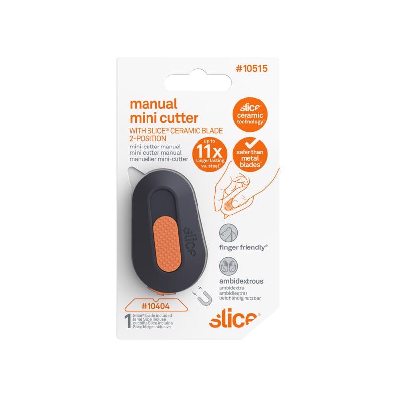 Slice 10515 Sliding Mini Cutter Black 1 pc