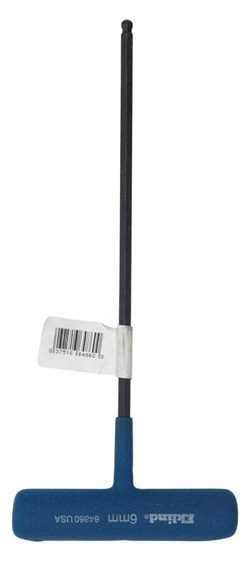 Eklind 64860 6 mm Metric T-Handle Power Hex Key 1 pc