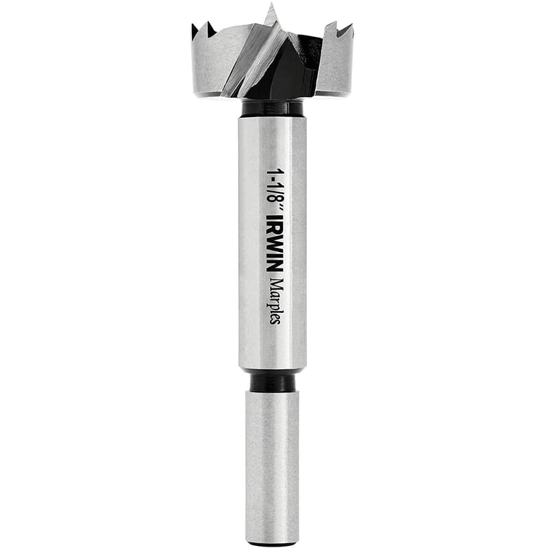 Irwin 1966931 Marples 1-1/8 in. X 4 in. L Carbon Steel Forstner Drill Bit Round Shank 1 pc