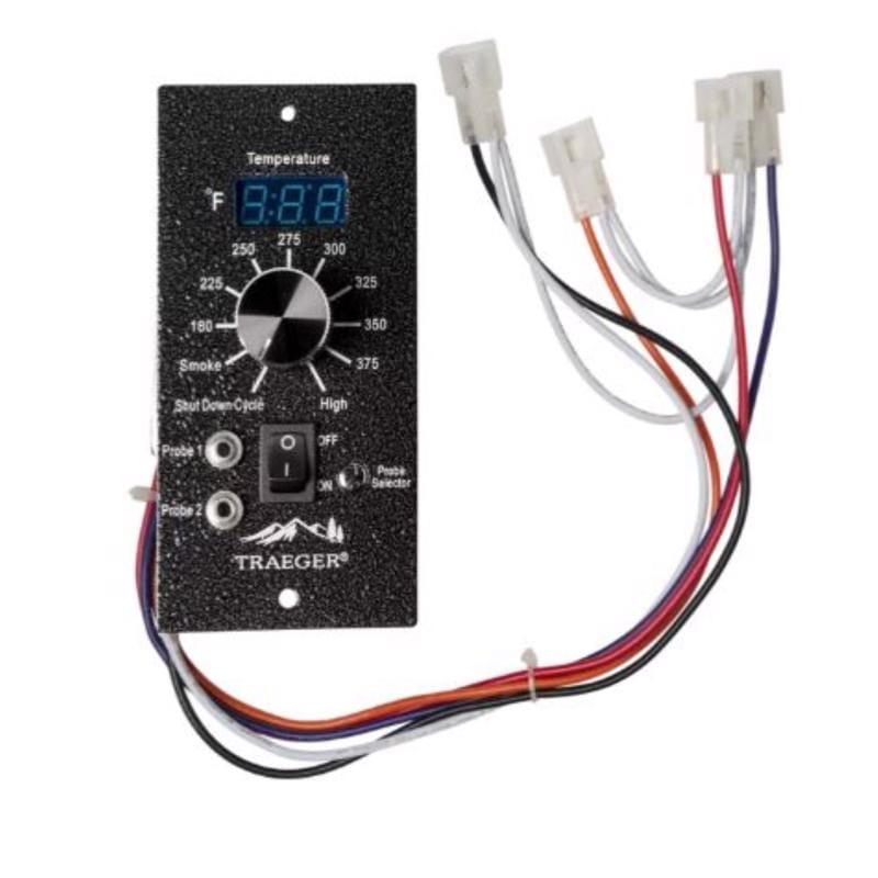 Traeger KIT0746 Plastic/Steel Grill Temperature Controller and Meat Thermometer For Traeger Pro 22
