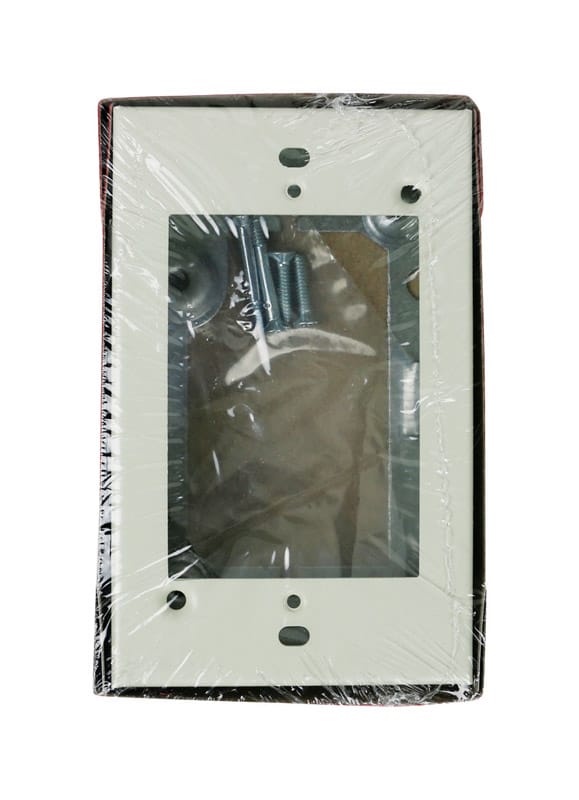Legrand V5751 Rectangle Steel 1 gang Extension Starter Box Ivory