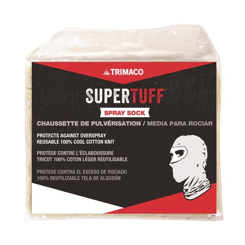 Supertuff 09301-A Cotton Spray Sock Hood White One Size Fits Most 1 pk