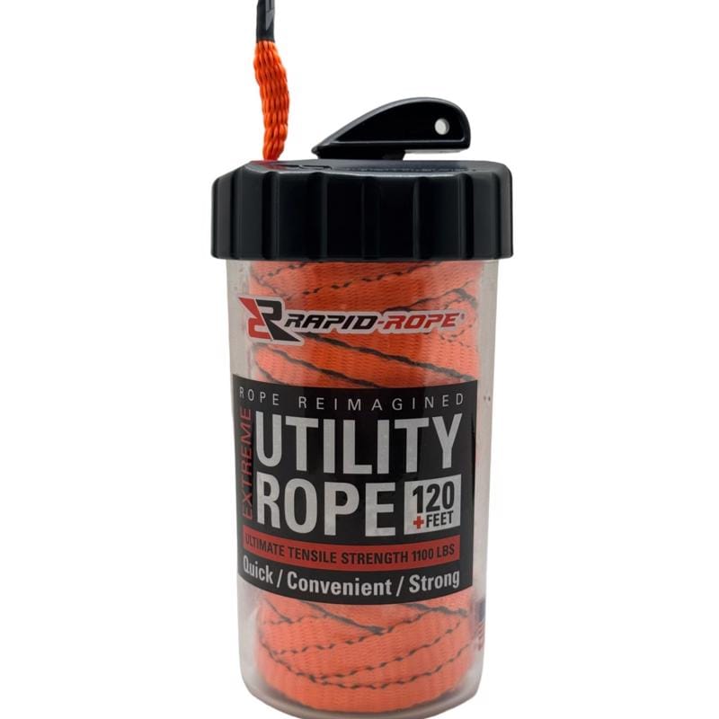 Rapid Rope RRCO6010 3/8 in. D X 120 linear ft L Orange Braided Polyester Rope