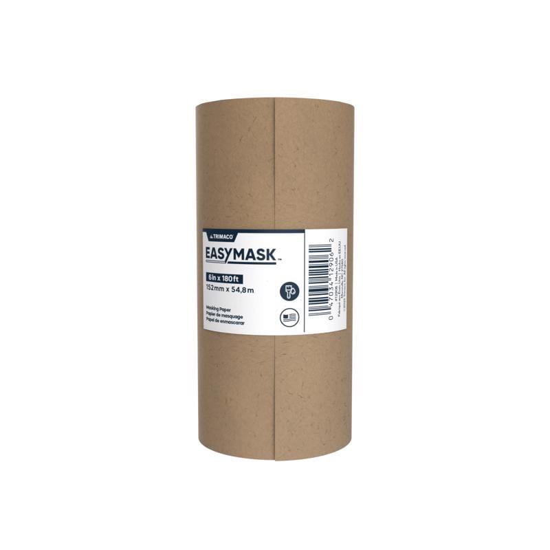 Trimaco 12906 6 in. W X 180 ft. L Paper Masking Paper 1 pk