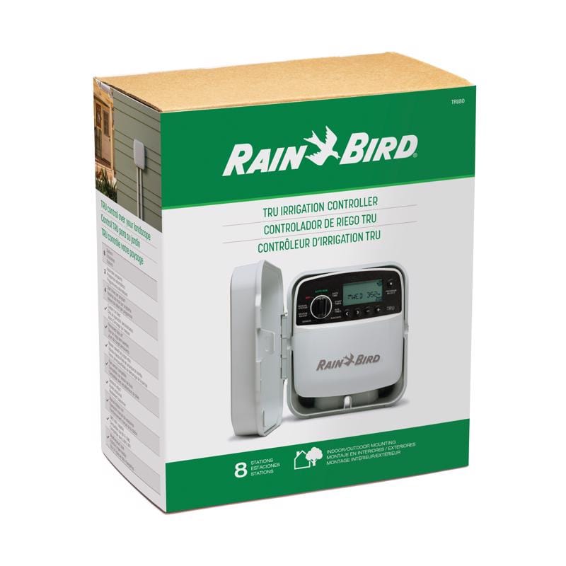 Rain Bird TRU8O Programmable 8 Zone Sprinkler Timer