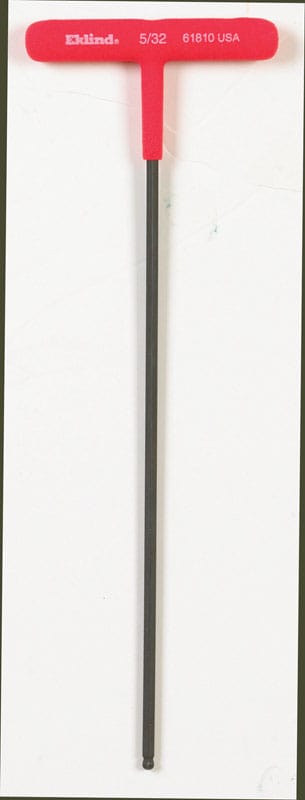 Eklind 61810 Power-T 5/32 in. SAE T-Handle Ball End Hex Key 1 pc