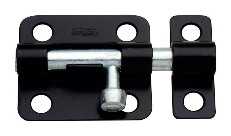 National Hardware N151-431 2-1/2 in. L Black Steel Barrel Bolt 1 pk