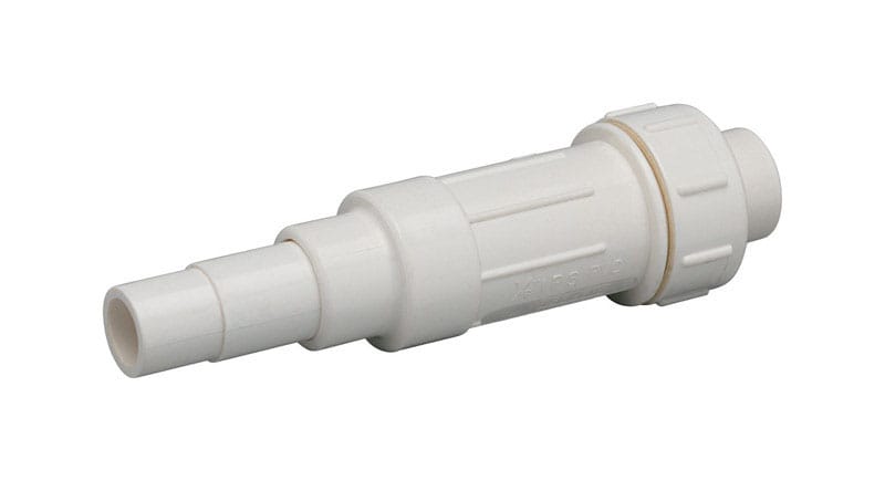 Homewerks 511-53-12-12 Schedule 40 1/2 in. Hub X 1/2 in. D Slip PVC Expansion Coupling