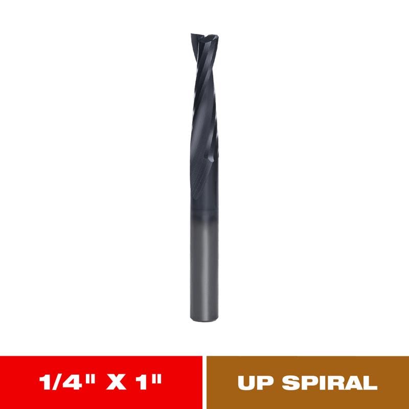 Diablo DR75102 1/4 in. D X 2-1/2 in. L Carbide Up Spiral Bit