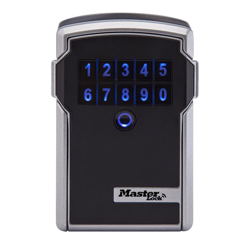 Master Lock 5441EC 5 in. H X 3-1/4 in. W X 2-5/16 in. L Steel 4-Digit Combination Bluetooth Lock Box