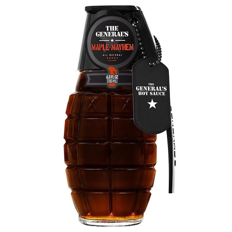 The General'S Hot Sauce 0311-035 Maple Mayhem Sauce 6 oz